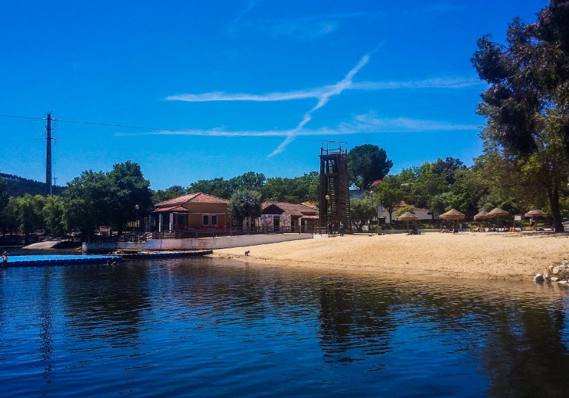 Praia Fluvial de Ortiga , Portugal